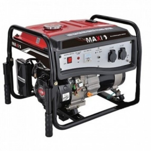 MAXI 2kw/3.1 kva Generator, Gasoline, Battery, oil alert, 100% copper, 15L Fuel Tank, Wheels ,Handles