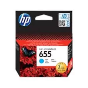 HP 655 Ink Advantage Cartridge Cyan