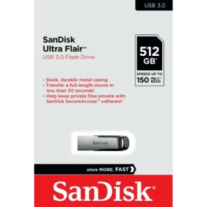 SanDisk 512GB Ultra Flair Flash Drive