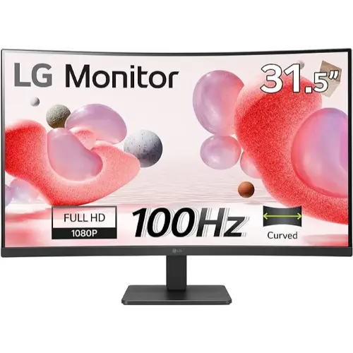 LG 32" FHD Curved 100Hz Monitor