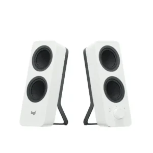 The Logitech Bluetooth Speakers Z207 Computer offer a sleek and functional audio solution designed for modern computing setups. Featuring a stylish Off White finish, these speakers are not only aesthetically pleasing but also packed with robust features.