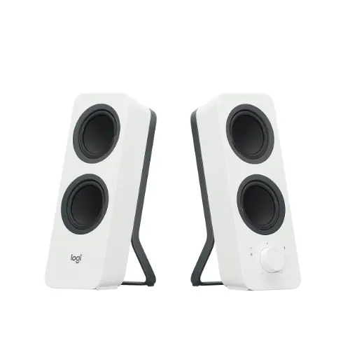 The Logitech Bluetooth Speakers Z207 Computer offer a sleek and functional audio solution designed for modern computing setups. Featuring a stylish Off White finish, these speakers are not only aesthetically pleasing but also packed with robust features.
